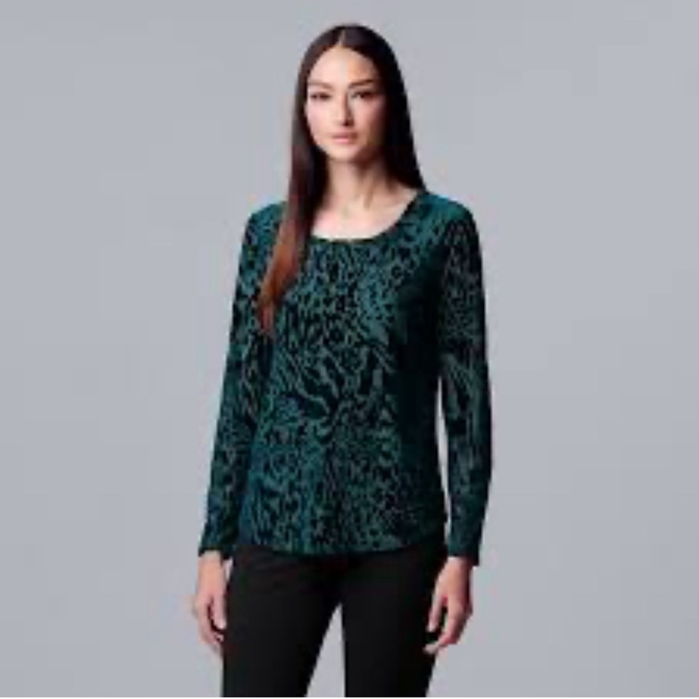 Nordstrom Hinge Sweater Size S Tie on Back Neck Textured Top casual